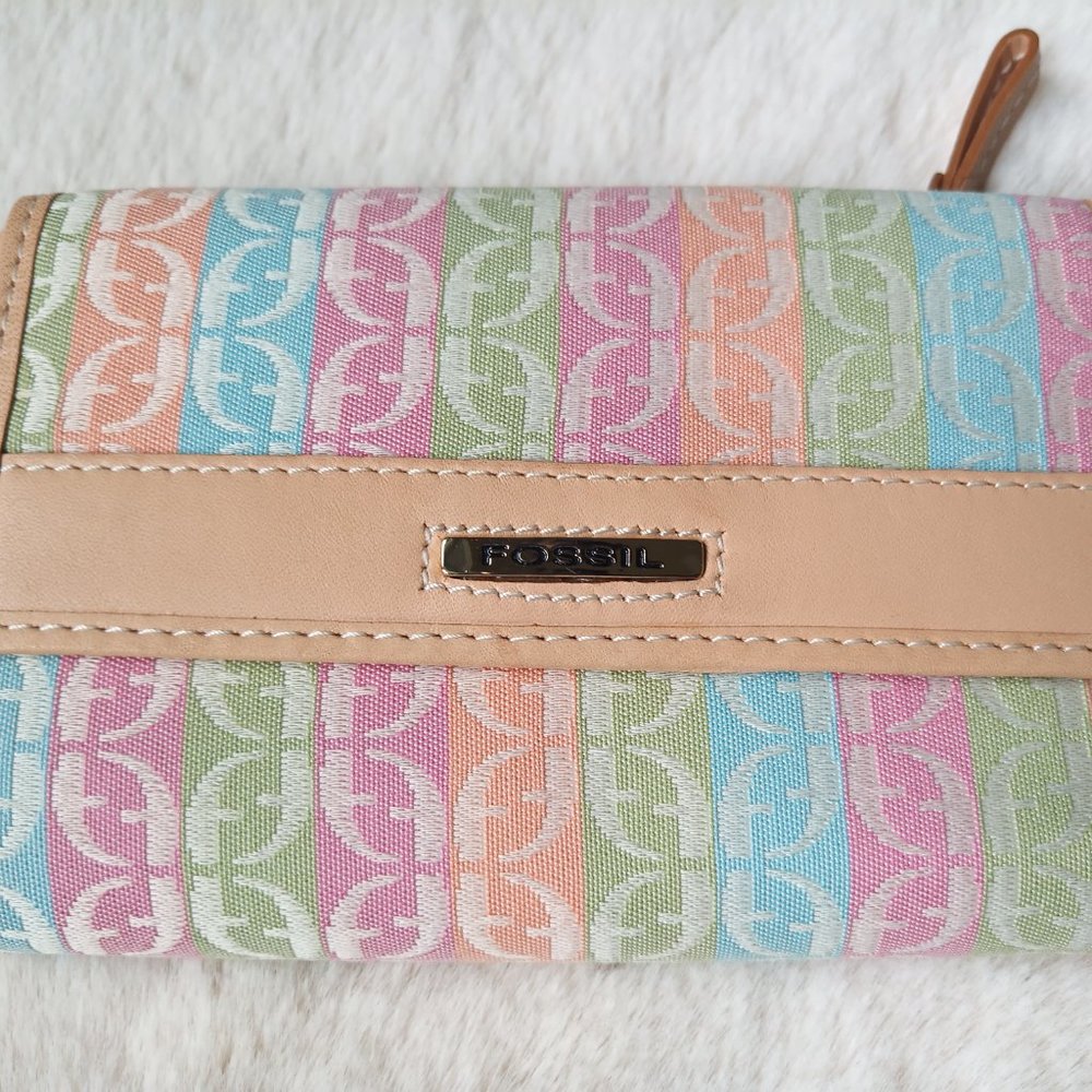 Fossil colorful wallet